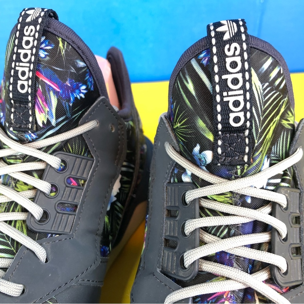 Adidas Tubular Runner Men’s Floral Athletic Sneakers Shoes Q16463 Size 8.5 - Picture 9 of 14